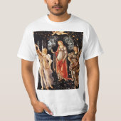 Sandro Botticelli - Primavera , Spring T-shirt (Voorkant)