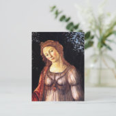 Sandro Botticelli-Primavera(Spring)-Venus Fine Art Briefkaart (Staand voorkant)