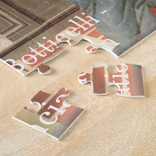 Sandro Botticelli - puzzle d'annonce (Côté)