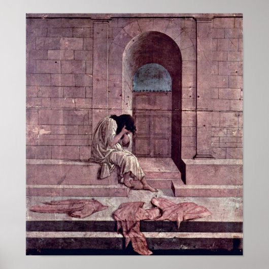 Sandro Botticelli - Uitzending Poster (Voorkant)