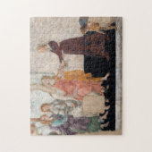 Sandro Botticelli - Venus en de drie races Legpuzzel (Verticaal)