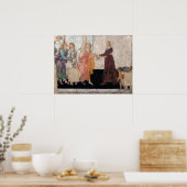 Sandro Botticelli - Venus en de drie races Poster (Keuken)