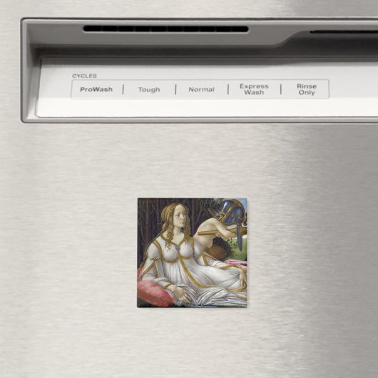 Sandro Botticelli - Venus en Mars, linkerkant Magneet (Insitu (Vaatwasser))
