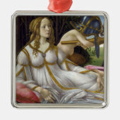 Sandro Botticelli - Venus en Mars, linkerkant Metalen Ornament (Voorkant)