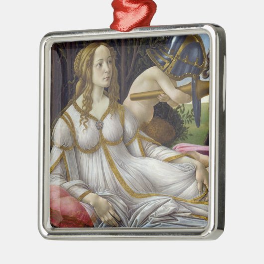 Sandro Botticelli - Venus en Mars, linkerkant Metalen Ornament (Links)