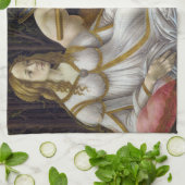 Sandro Botticelli - Venus en Mars, linkerkant Theedoek (Gevouwen)