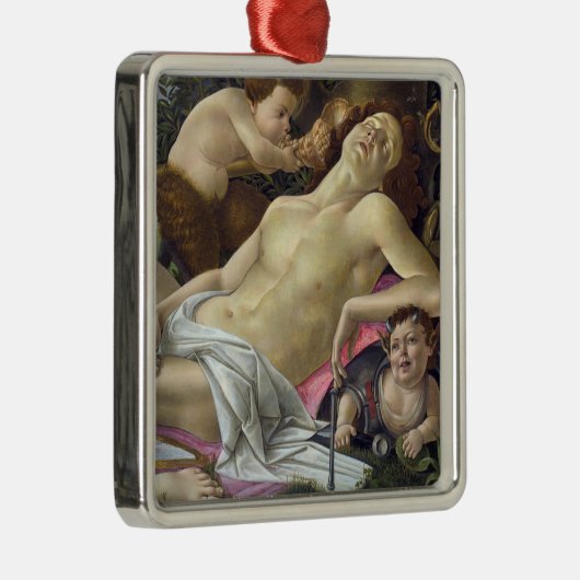 Sandro Botticelli - Venus en Mars, rechterkant Metalen Ornament (Rechts)