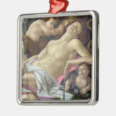 Sandro Botticelli - Venus en Mars, rechterkant Metalen Ornament (Links)