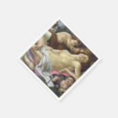 Sandro Botticelli - Venus en Mars, rechterkant Servet (Hoek)