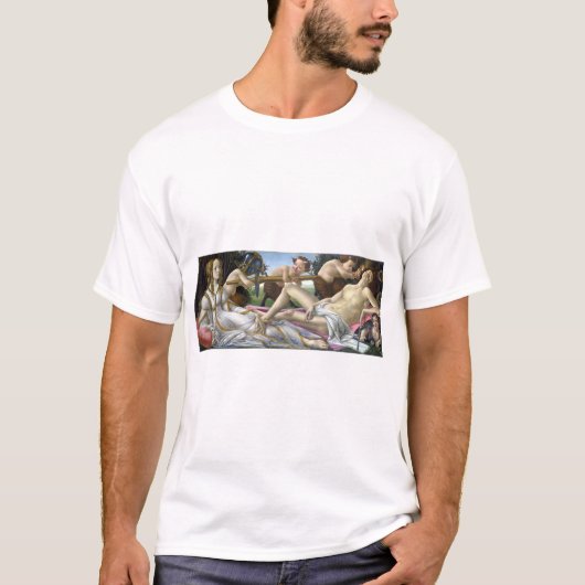 Sandro Botticelli Venus en Mars T-shirt (Voorkant)