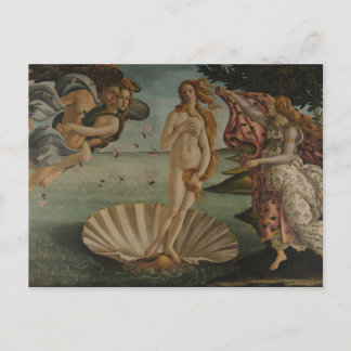 Sandro Botticelli's De geboorte van het Briefkaart