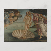 Sandro Botticelli's De geboorte van het Briefkaart (Voorkant)