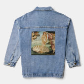Sandro Botticelli's The Birth of Venus (1485) Denim Jacket (Achterkant)