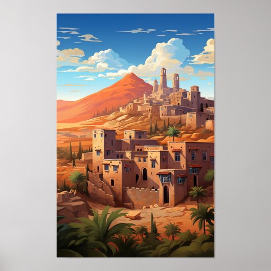 Sands of Time: Marrakesh's Enduring Charms #4 Poster (Voorkant)