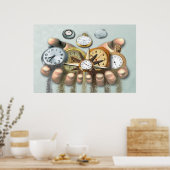 Sands van Tijd Poster (Keuken)