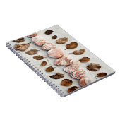 Sandsteen en bladeren notitieboek (Rechterzijde)