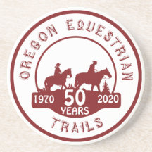 Sandsteen Onderzetter met Logo