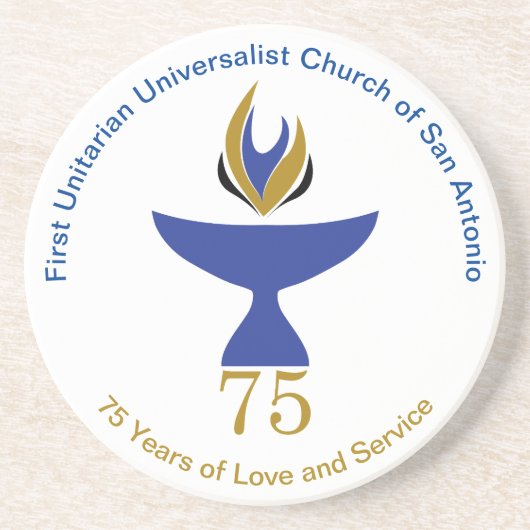 SandsteenOnderzetter Zandsteen Onderzetter (Voorkant)