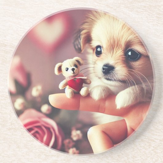 SandsteenOnderzetter Zandsteen Onderzetter (Voorkant)