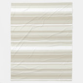 Sandsteenstrepen Fleece Deken (Voorkant)