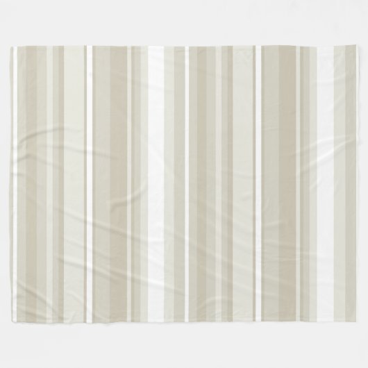 Sandsteenstrepen Fleece Deken (Voorkant (Horizontaal))