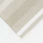 Sandsteenstrepen Fleece Deken (Hoek)