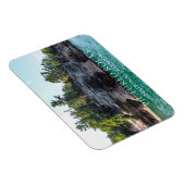 Sandstone Bluffs, Caves, Pictured Rocks, Michigan Magneet (Rechterzijde)