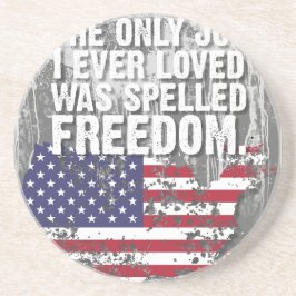 Sandstone Coaster – Freedom Job Zandsteen Onderzetter