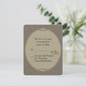 Sandstone et mariage Gold RSVP (Debout devant)