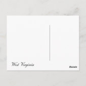 Sandstone Falls, West Virginia Carte postale (Dos)