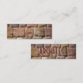 Sandstone I Mini Visitekaartje (Voorkant / Achterkant)