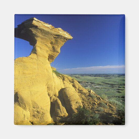 Sandstone Monument in Hell Creek, vlakbij Magneet (Voorkant)