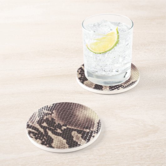 Sandstone Onderzetter Snake Skin (Zijkant)
