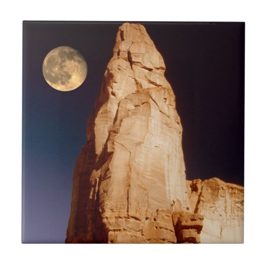 Sandstone Pinacle Tegeltje (Voorkant)