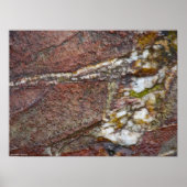 Sandstone Quartz Poster "Prime Rib Rock" (Voorkant)