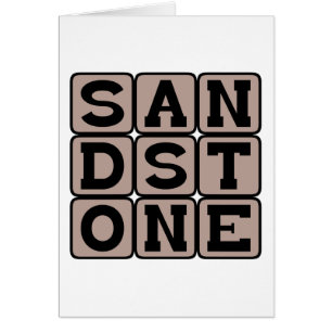 Sandstone, Rock sédimentaire