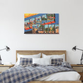 Sandusky, Ohio - Lake Erie - Cedar Point Canvas Afdruk (Insitu (Slaapkamer))