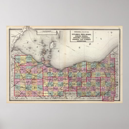 Sandusky, Seneca en Summit County's Poster (Voorkant)