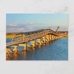 Sandwich Boardwalk jumpers Cape Cod Briefkaart