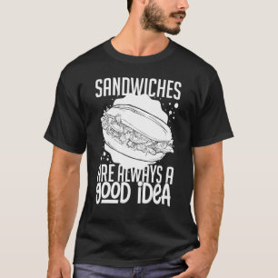 Sandwich Bread Lunch Food Maker Toaster Recipe 1 T-shirt