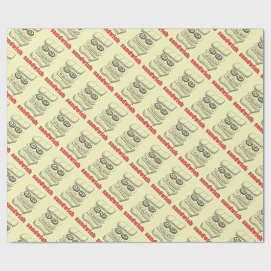 Sandwich Cadeaupapier (Vlak)