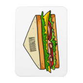 Sandwich-cartoon Magneet (Verticaal)