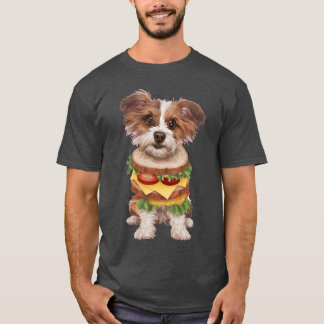 Sandwich Dog familie retro T-shirt