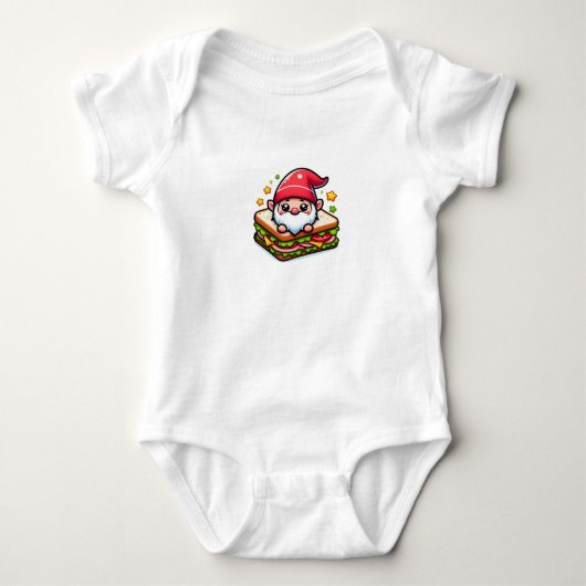 Sandwich Gnome Surprise Romper (Voorkant)