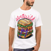 sandwich guy shirt (Voorkant)