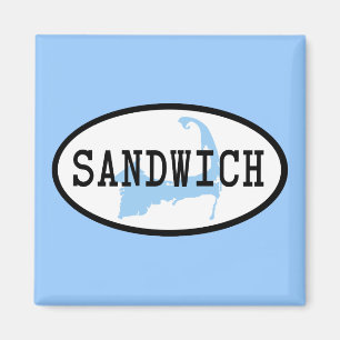 Sandwich, MA Cape Cod Magnet Magneet
