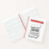 Sandwich Notitieboek (Binnen)