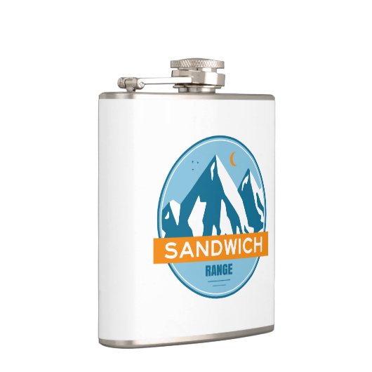 Sandwich Range New Hampshire Stars Moon Heupfles (Rechts)