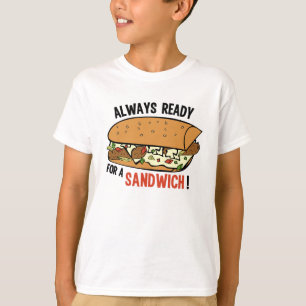 Sandwich-shirten en -jassen t-shirt