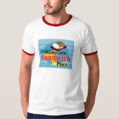 Sandwich Shop - Aanpassen met Jouw naam T-shirt (Voorkant)